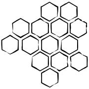 honigwabe grafik